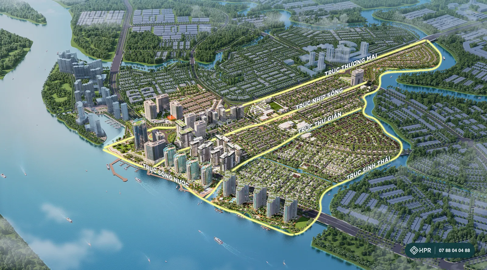 Общая визуализация Izumi City