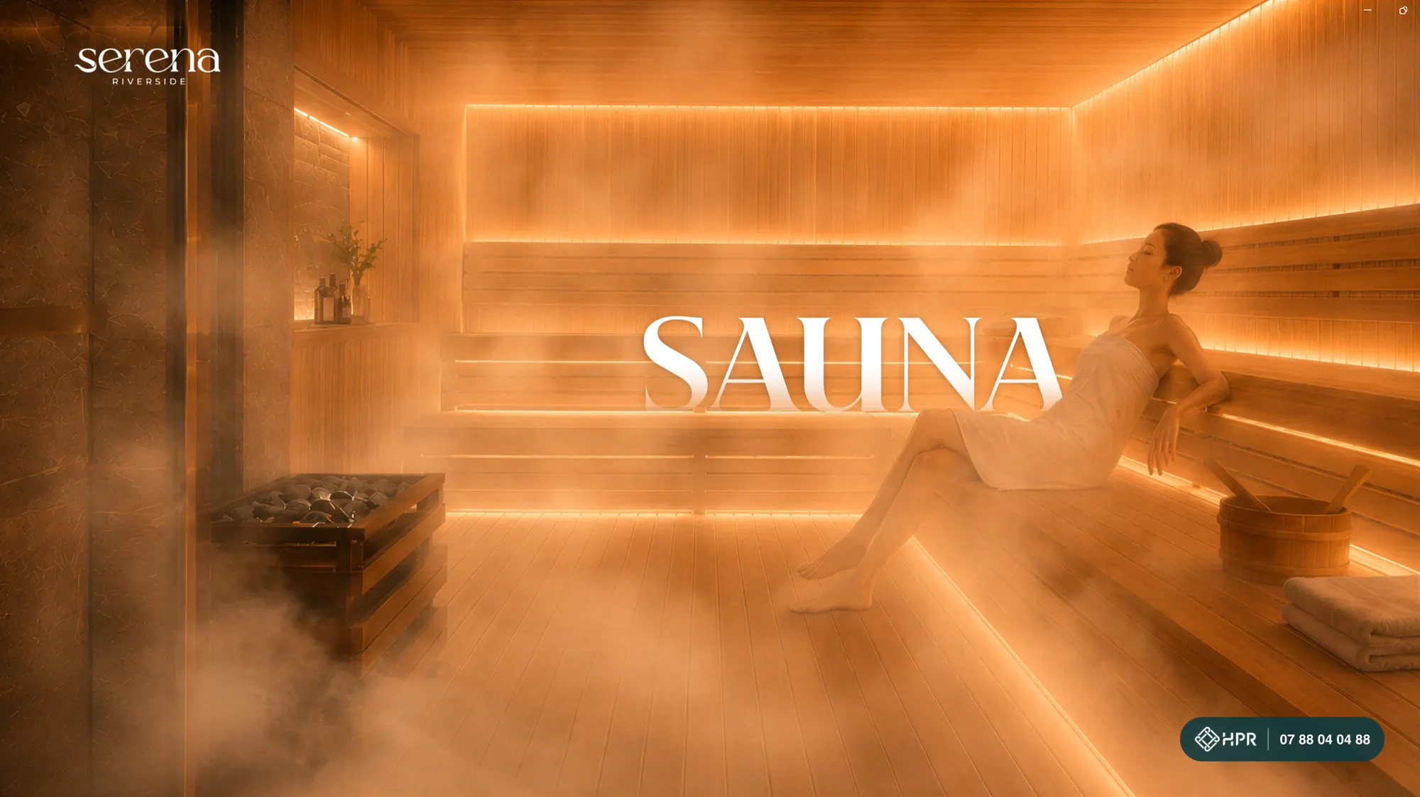 Phòng sauna Serena Riverside