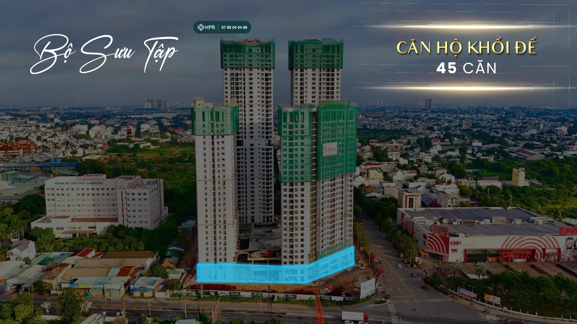 Green Skyline 基壇部住戸の位置