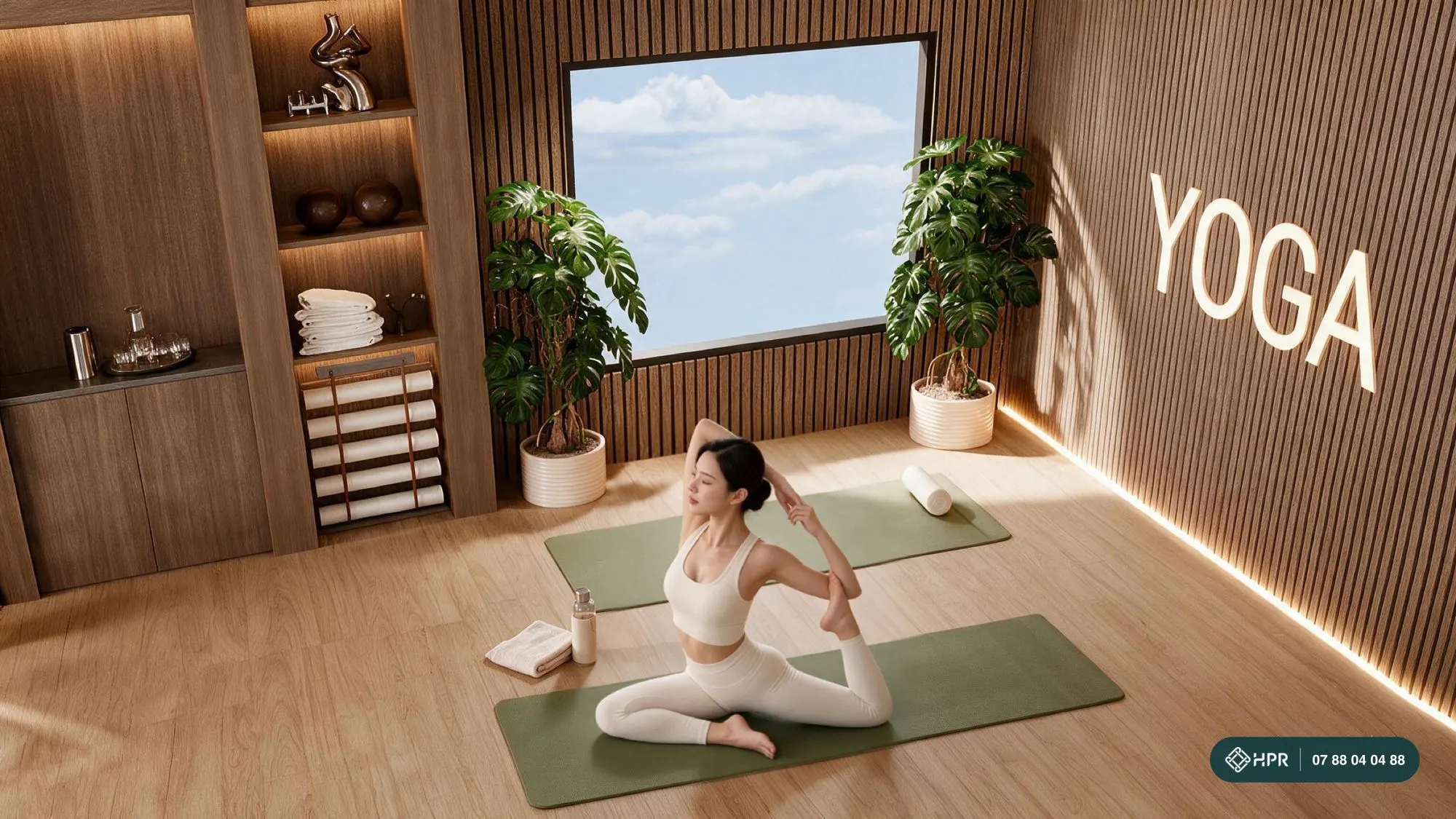 Phòng yoga Serena Riverside