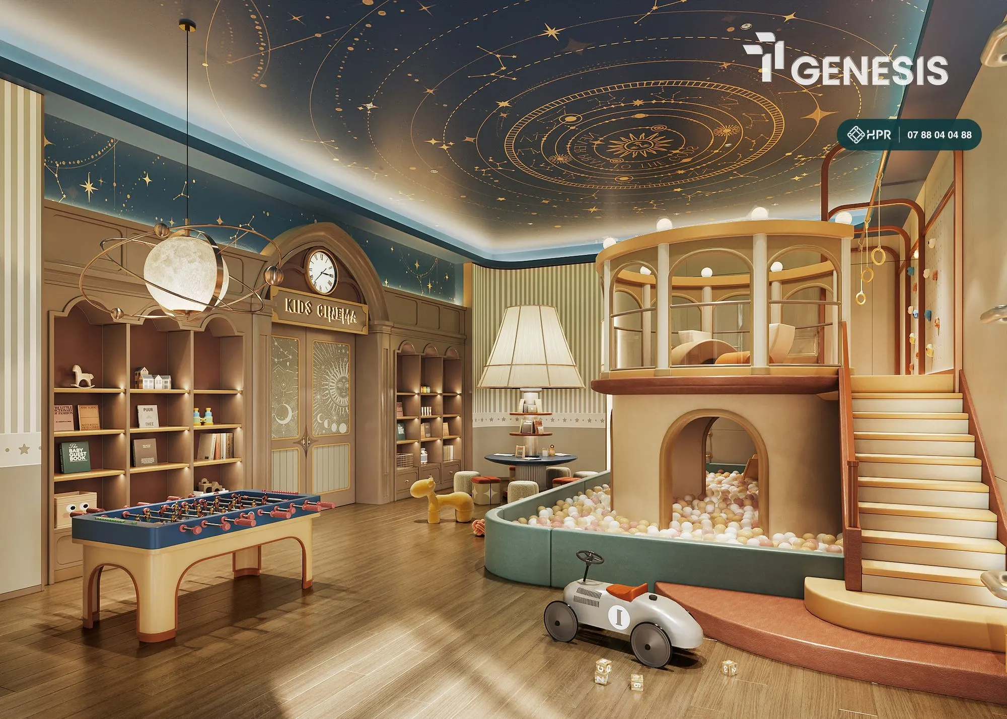 TT Genesisの屋内キッズエリア