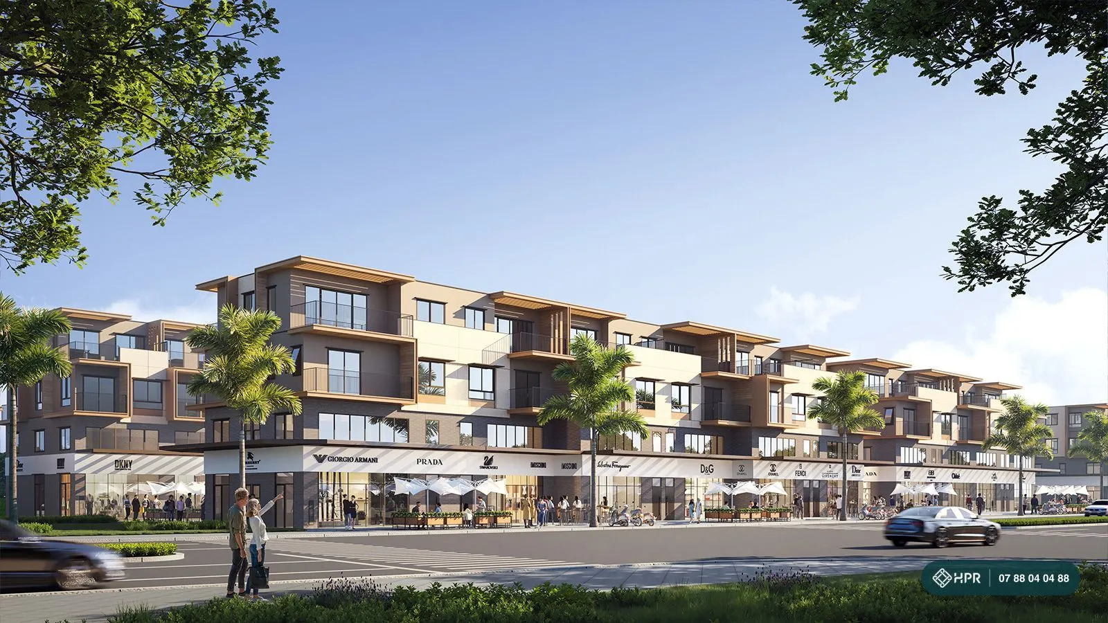 Визуализация шопхауса SH19 в Izumi Canaria