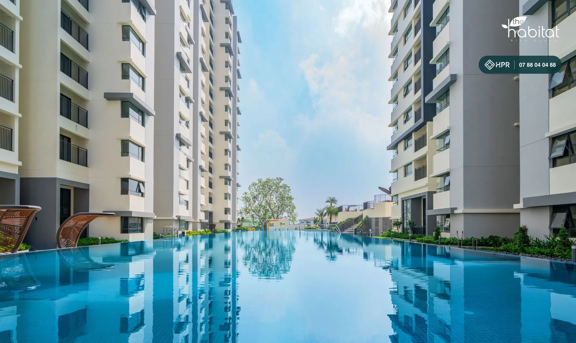 The Habitat Bình Dươngの50mインフィニティプール
