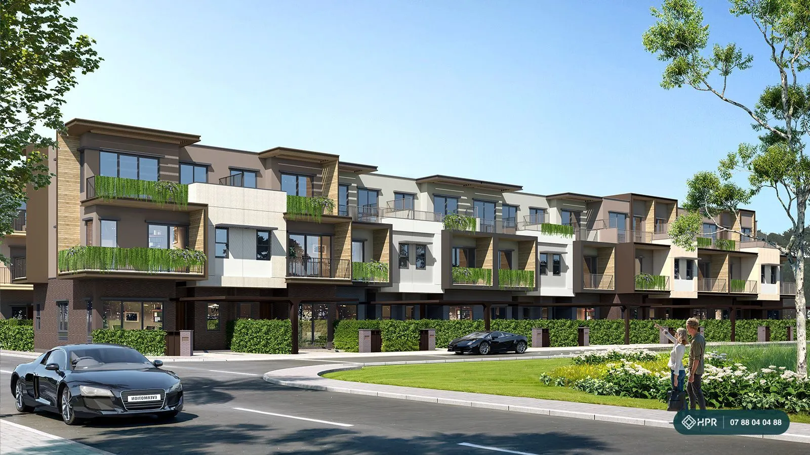Визуализация таунхауса с садом 6x19 м в Izumi Canaria