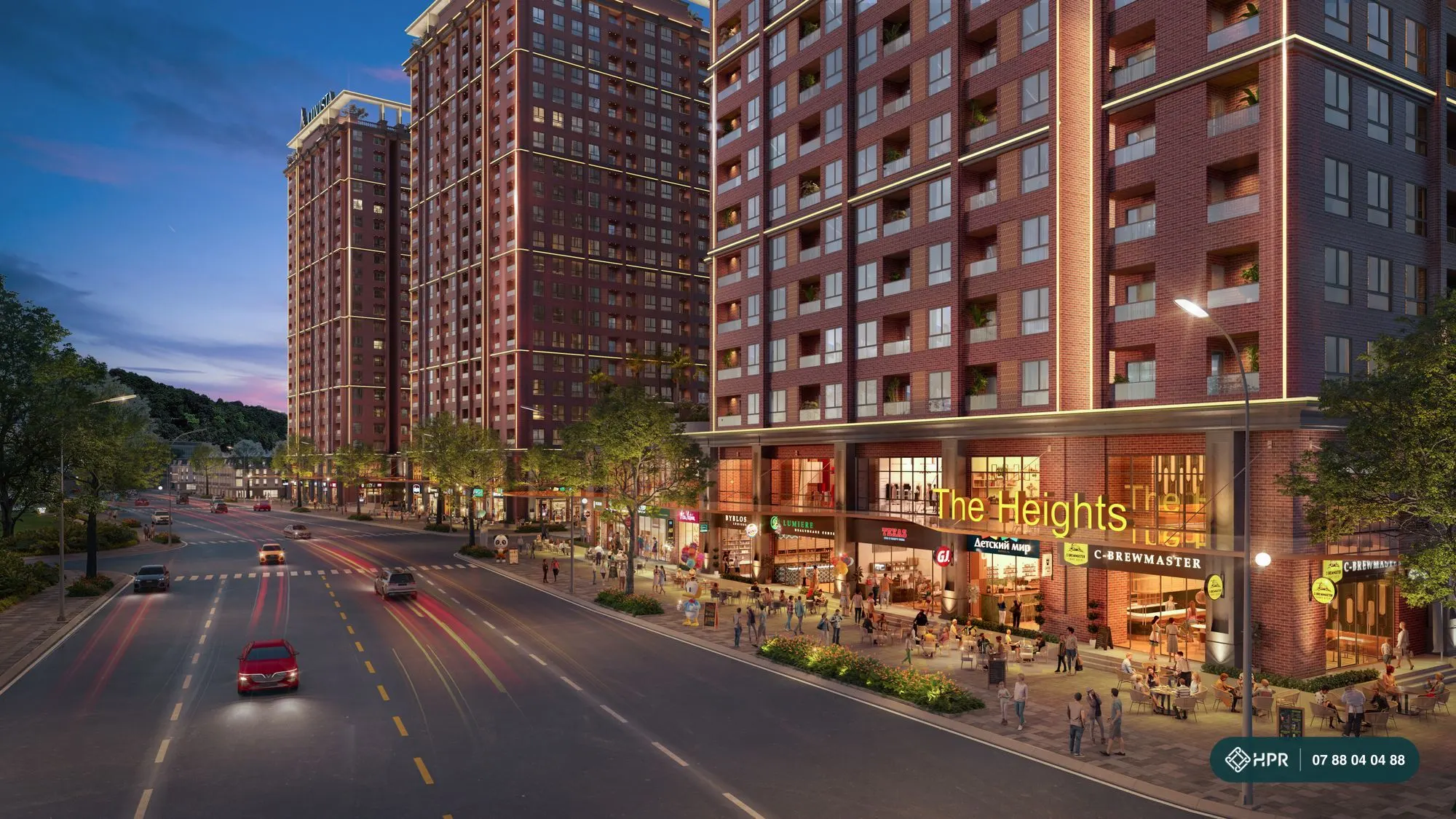 Dãy shophouse nội khu Luvista Quy Nhơn