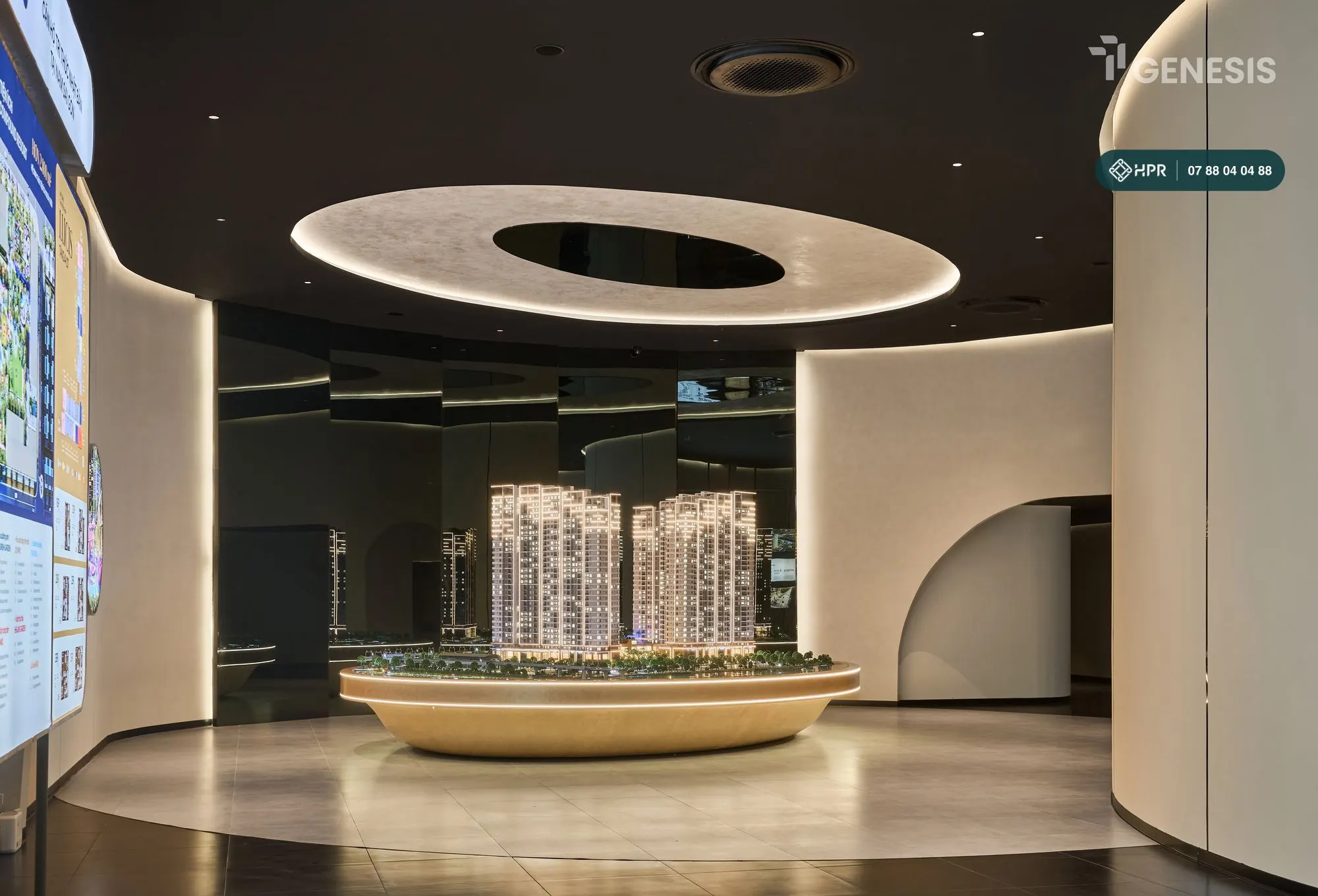 Sa bàn dự án TT Genesis tại WOW Center, Nhà Bè