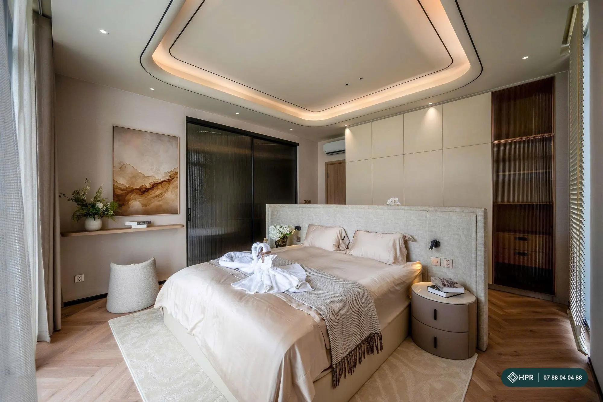 Biệt thự mẫu — phòng ngủ chính